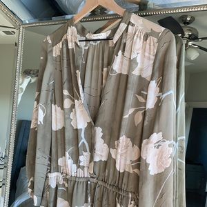 100% Silk Aritzia Spring Dress